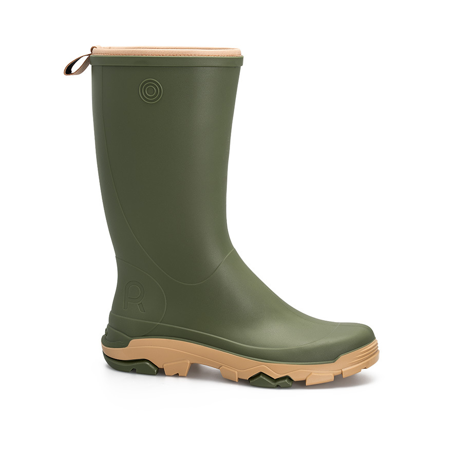  Homme Kaki en PVC - Botte REMOOVE FOURREE Kaki