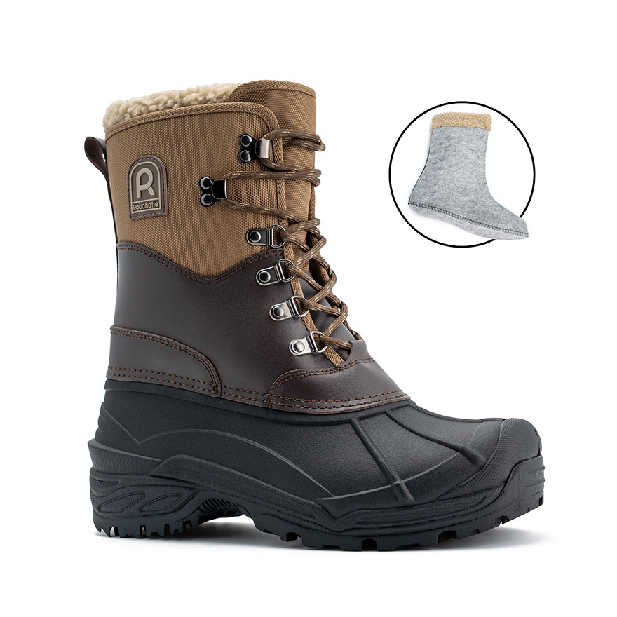 12POLR MA-MARRON-PRIMARY-CHAUSSURE-MULTIACTCHAUSSON