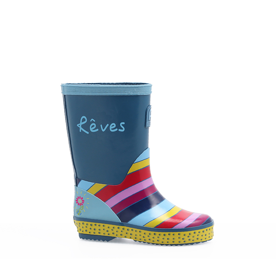 Botte Enfant REVES Bleu pour Enfant - Jardin - Rouchette