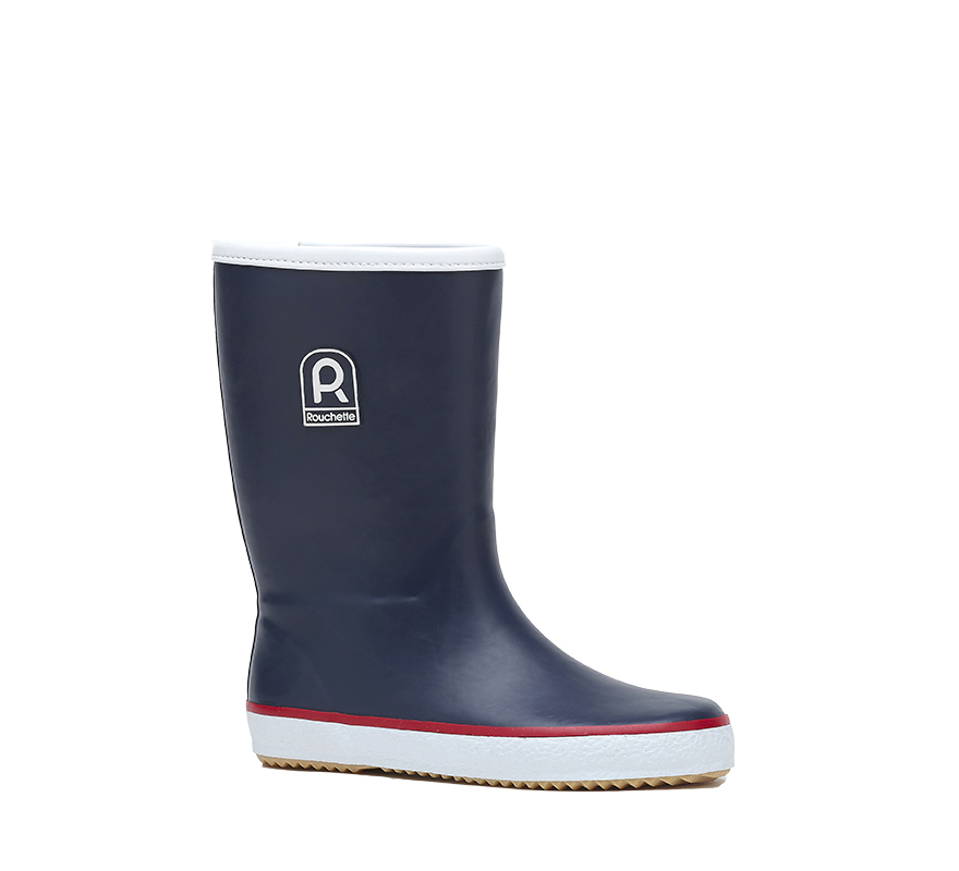 Enfant Bottes de pluie en Bleu foncé, Garçons Chaussures outdoor