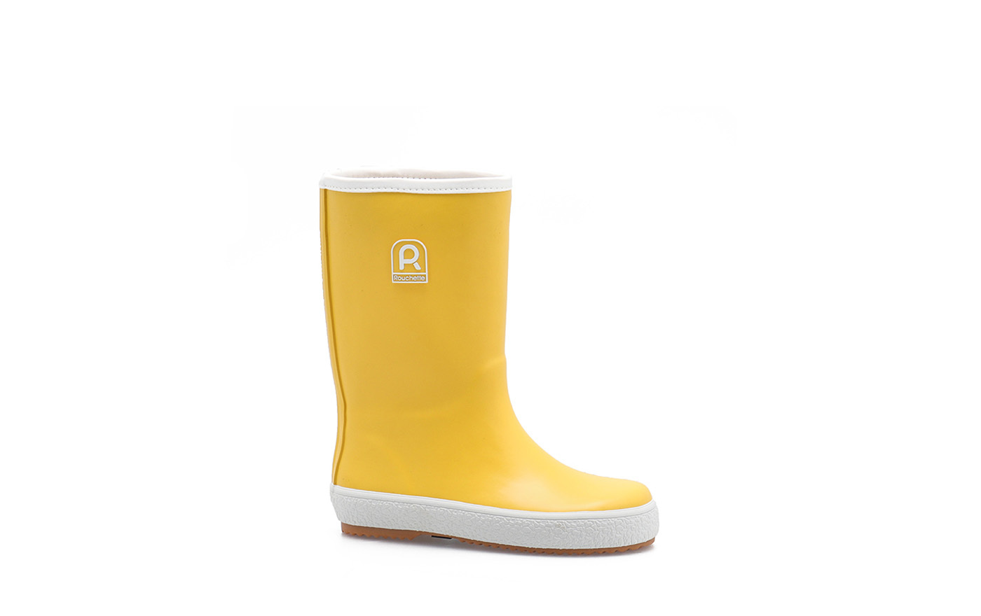 Botte Enfant Jaune en Caoutchouc - Botte CAP Enfant Jaune