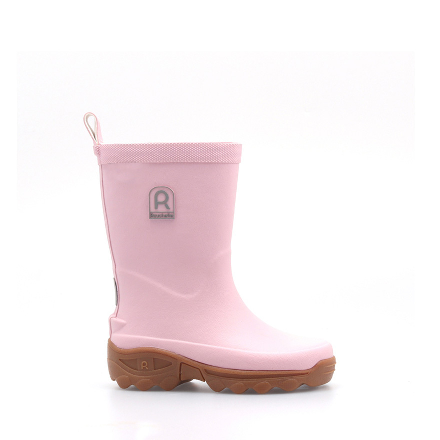 Botte Enfant Rose Poudre en Caoutchouc - Botte CLEAN KIDS Rose Poudre