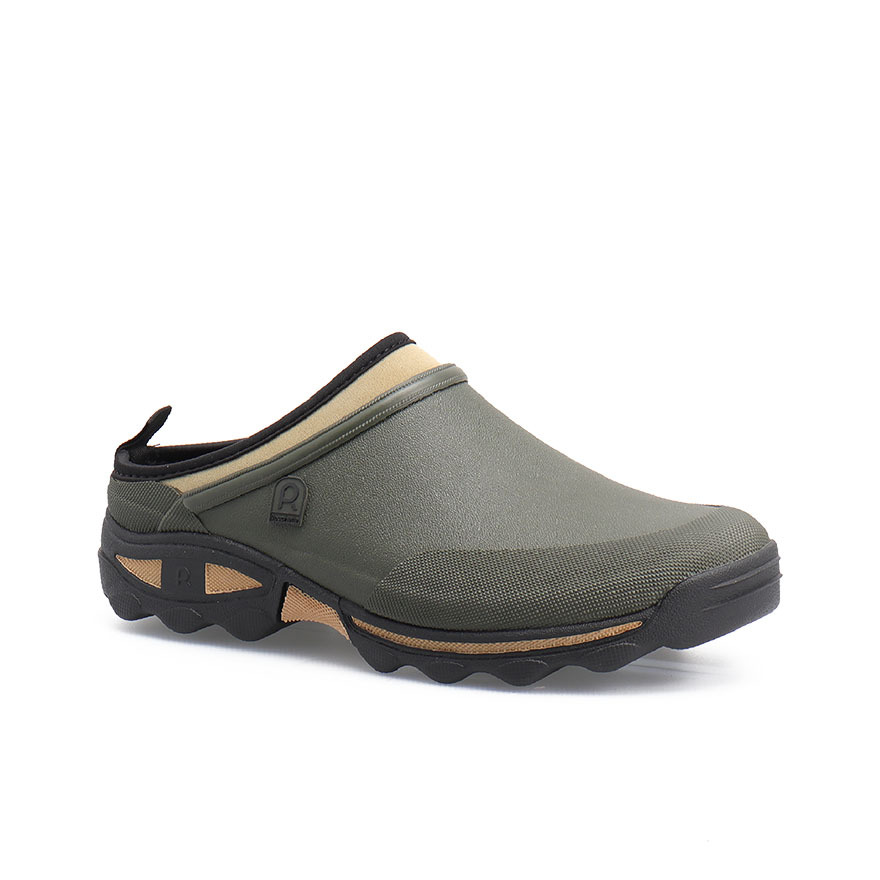  Homme Kaki en Caoutchouc - Sabot CLEAN LAND Kaki