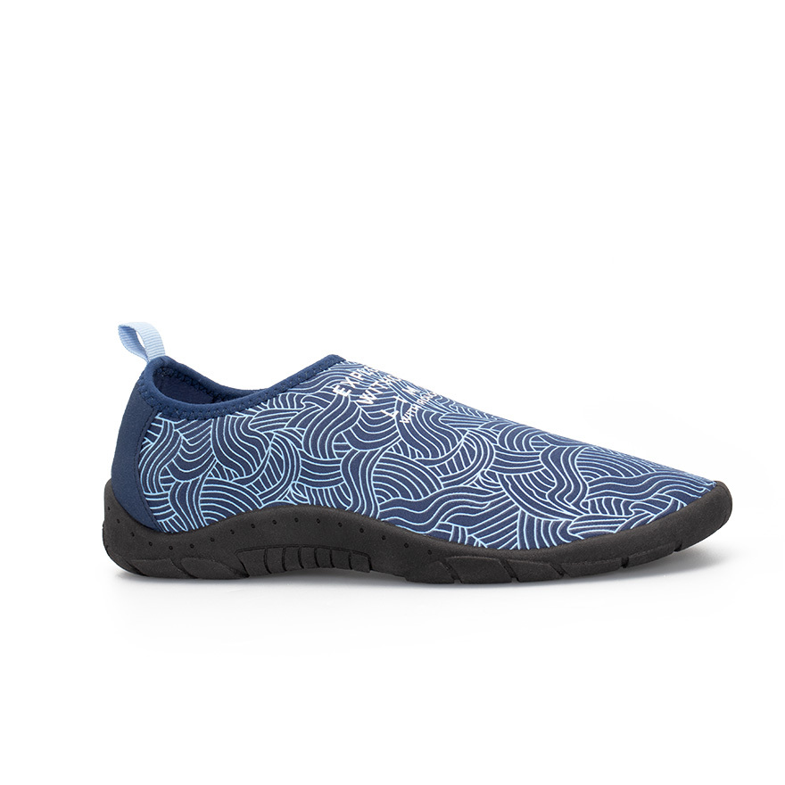  Homme Imprimé Bleu en Textile/Synthétique - Chaussure EXPLOR Imprimé Bleu