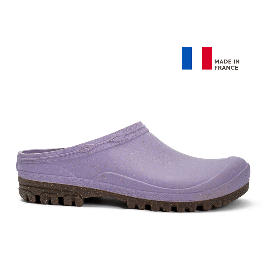  Femme LAVANDE/BEIGE en Caoutchouc - Sabot PEIPS Lavande/Beige