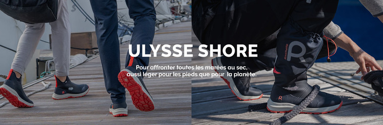 Botte et chaussure imperméable et légère pour le bateau