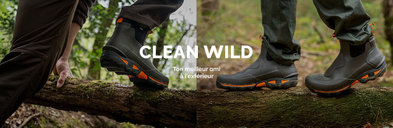 Chaussure imperméable en caoutchouc