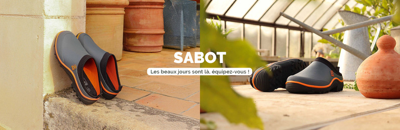 sabot de jardin pour homme